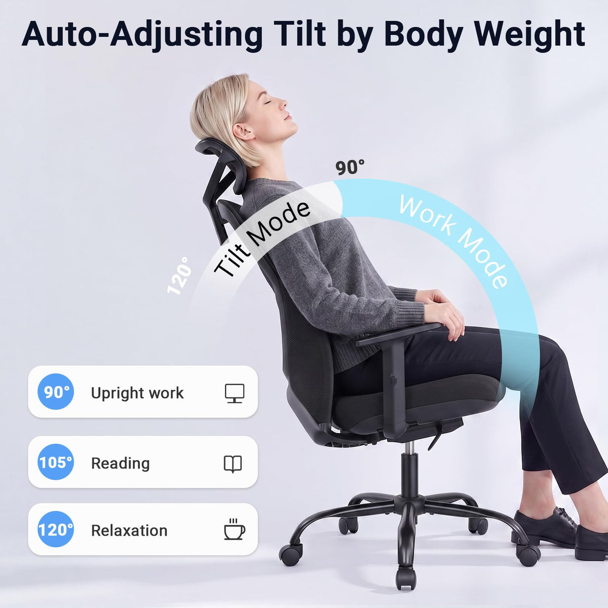 Big and Tall Mesh Office Chair