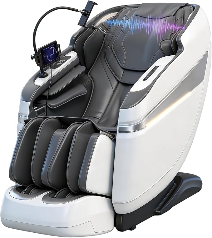 4D Music Rhythm Massage Chair with SL-Track & Zero Gravity