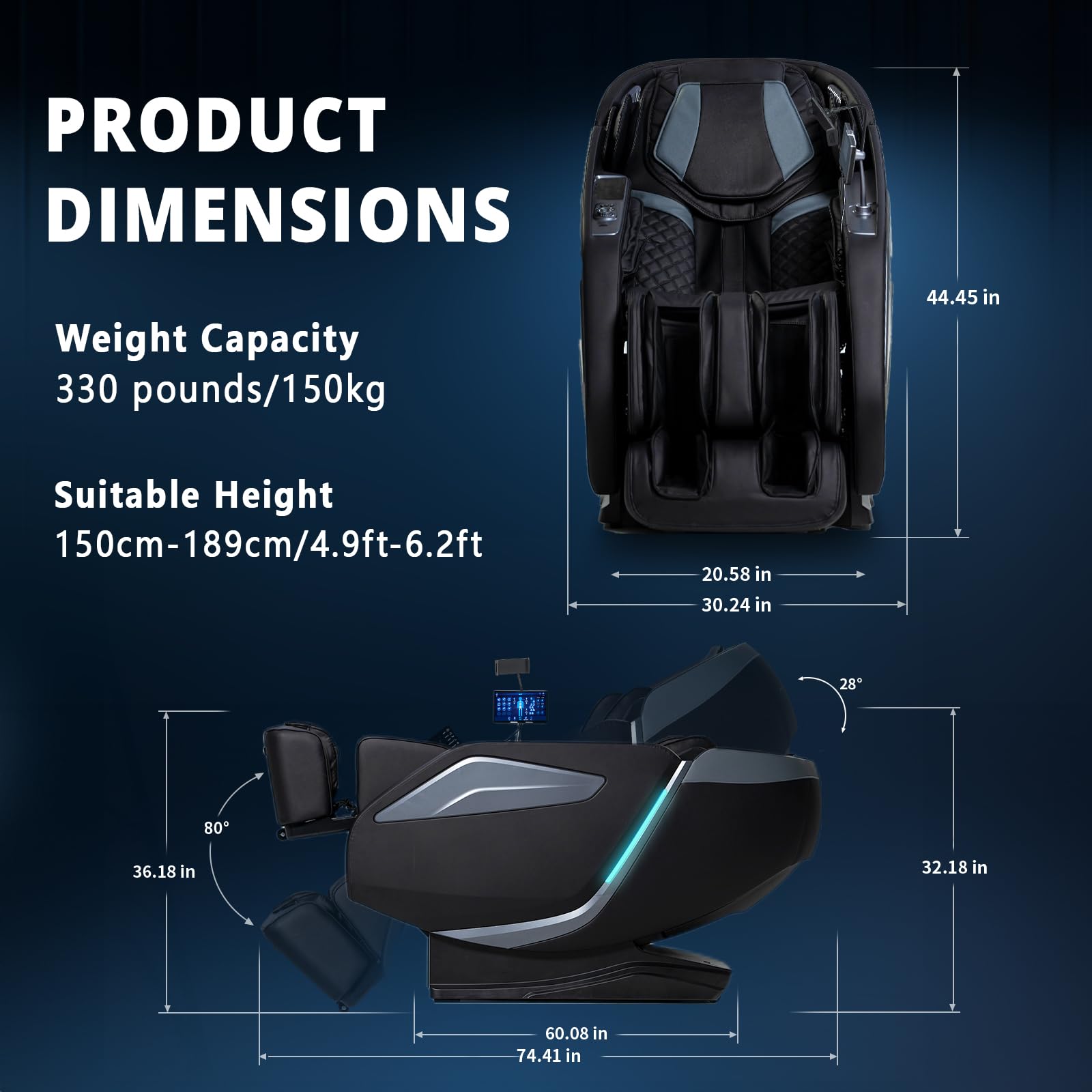 Full Body Zero Gravity Massage Chair