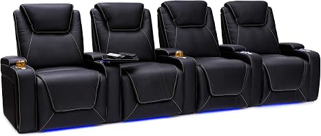 Home Theater Power Recliner Seating Row
