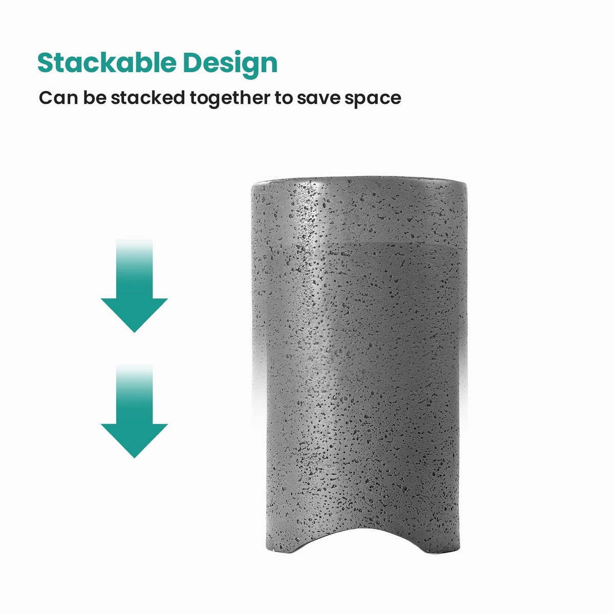 Nesting Patio Side Tables, Set of 2