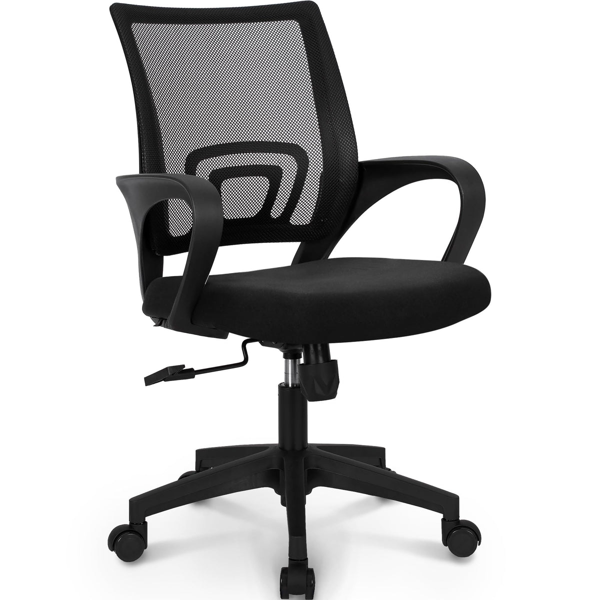 NEO CHAIR Office Computer Chair Gaming Mid-Back Mesh Desk Chair, Black