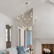 2-Tier Candle Style Chandelier
