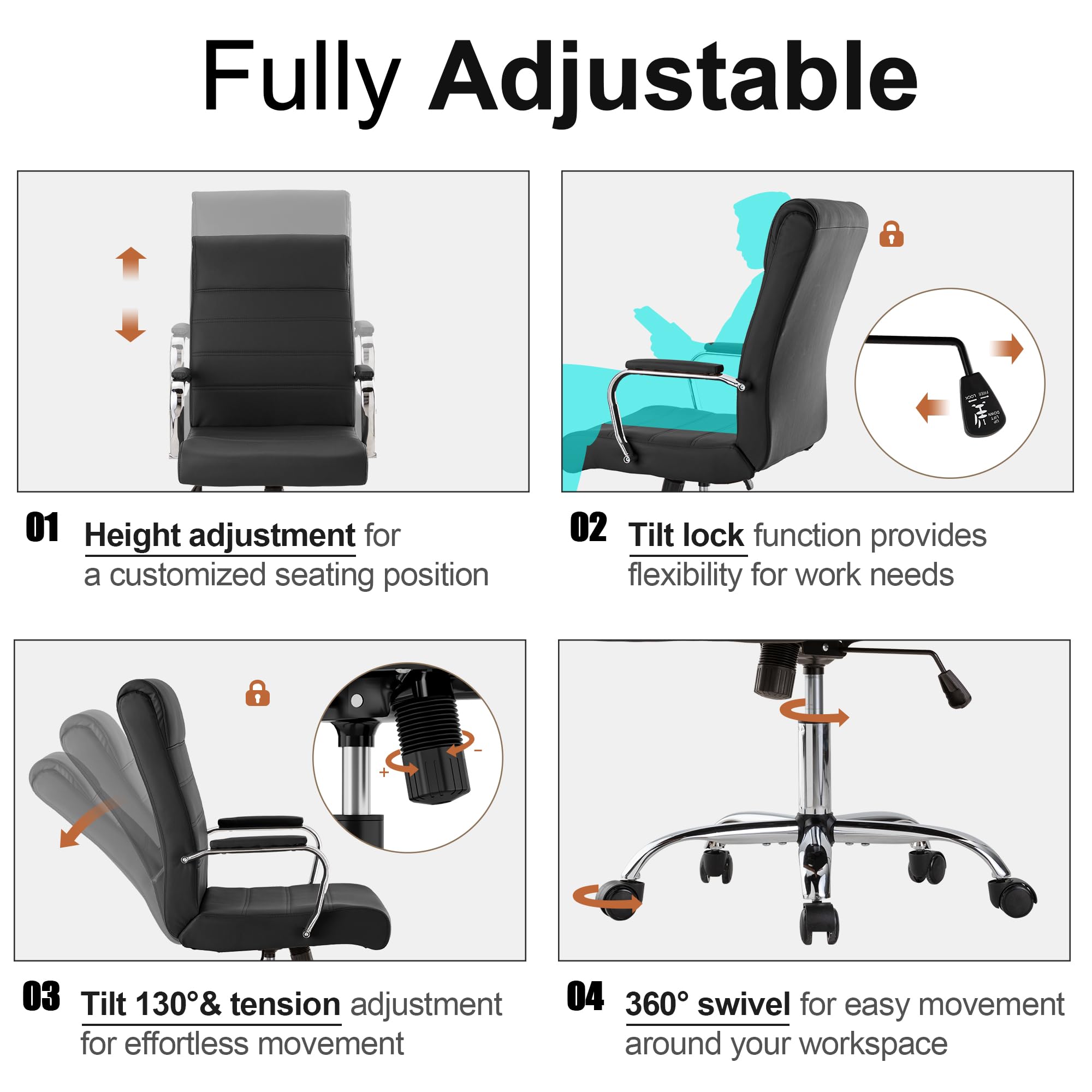 High Back Ergonomic Office Chair