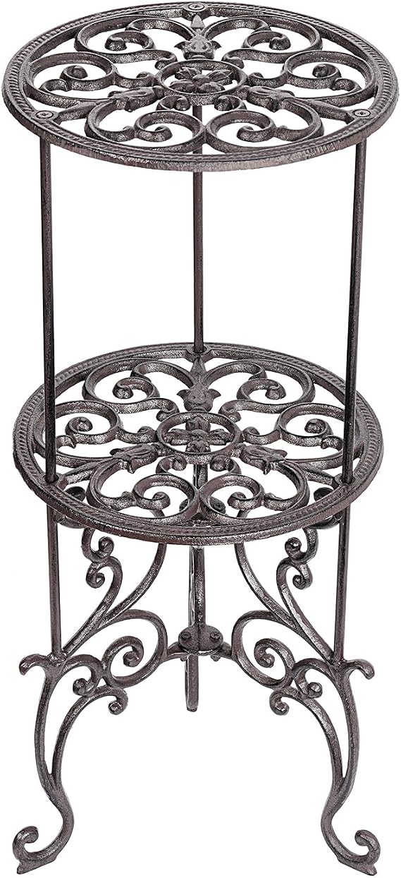 3-Tier Cast Iron Plant Stand