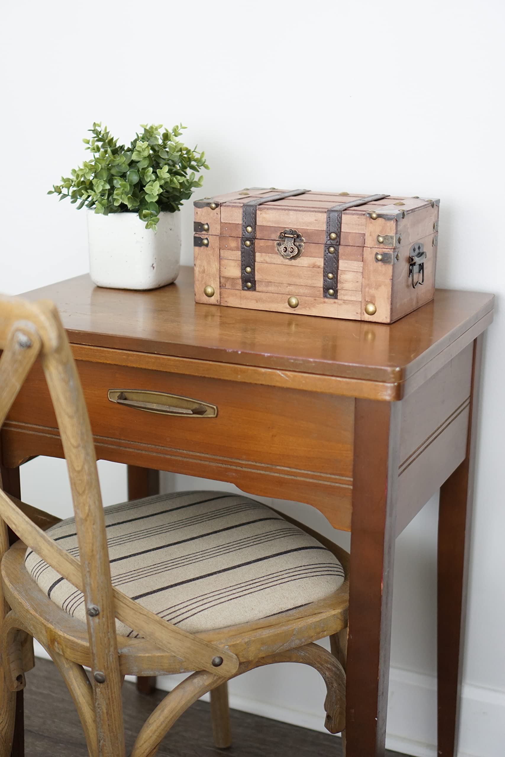 Decorative Wooden Trunk Chest