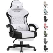 Fabric Gaming & Office Chair with Pocket Spring Cushion