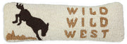 Chandler 4 Corners Wild Wild West Hand-Hooked Decorative Wool Pillow