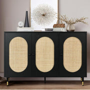Rattan Buffet Cabinet with Storage