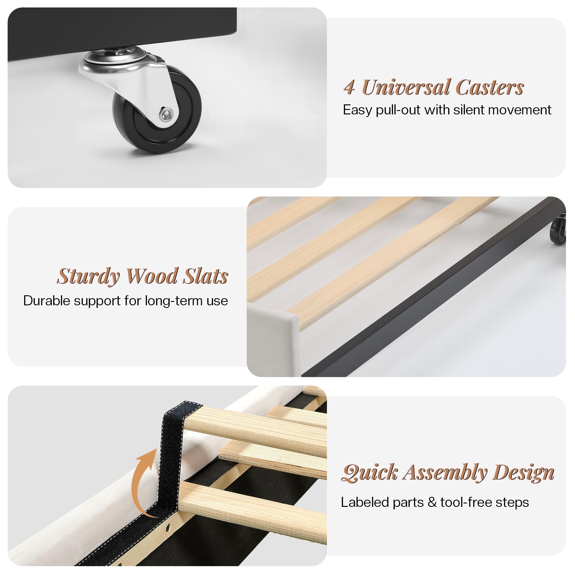 Twin Daybed with Trundle