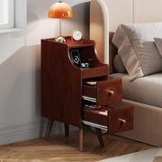 Slim 2-Drawer Nightstand