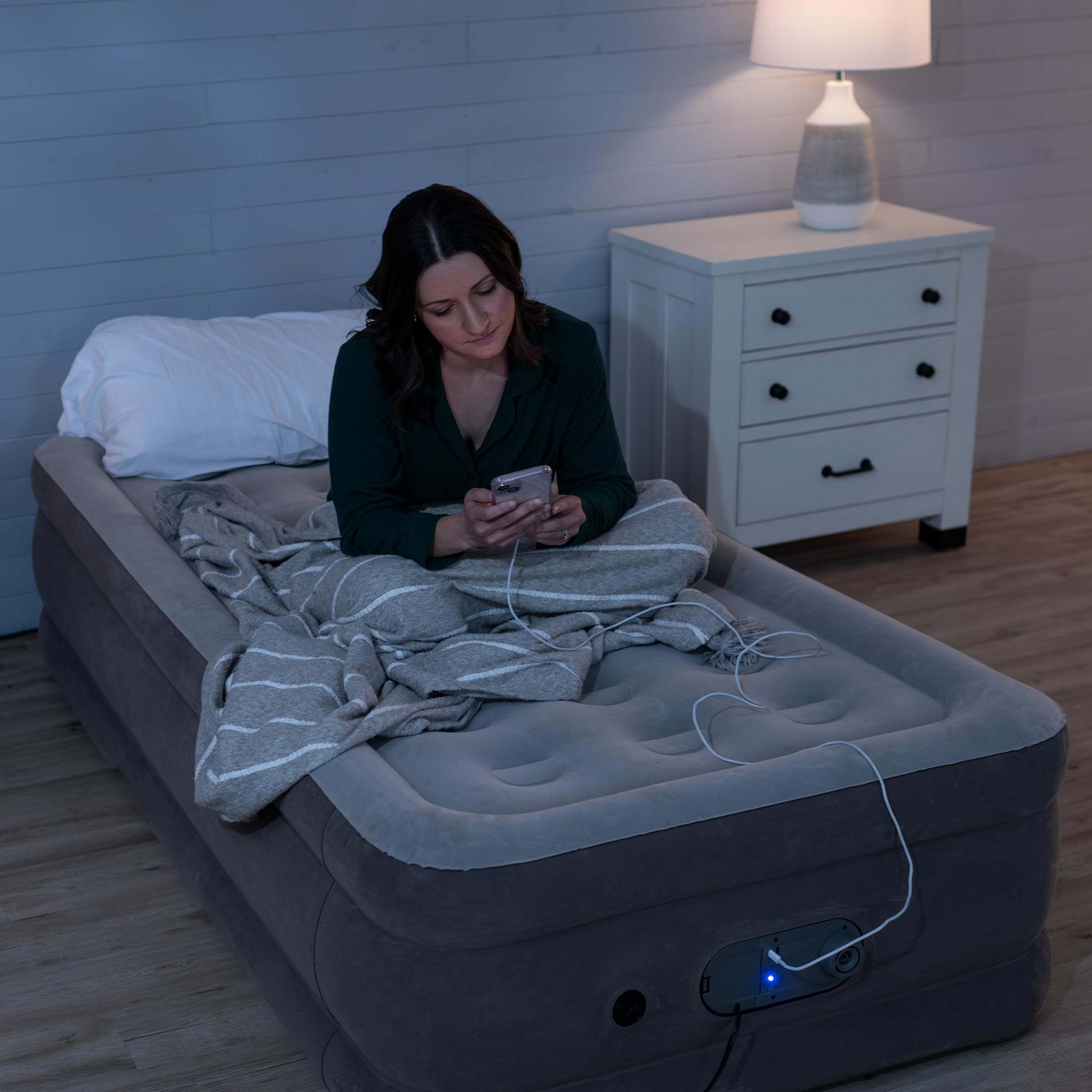 Luxury Air Mattress with Built-In Pump