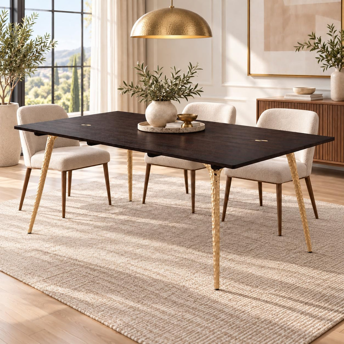 Solid Wood Dining Table