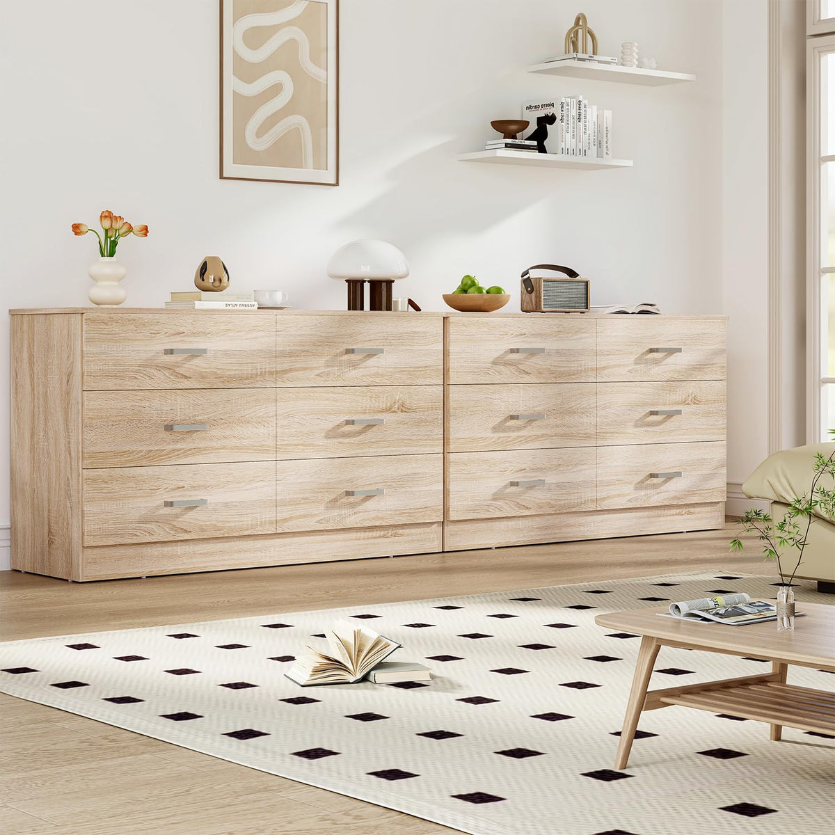 6-Drawer Double Dresser