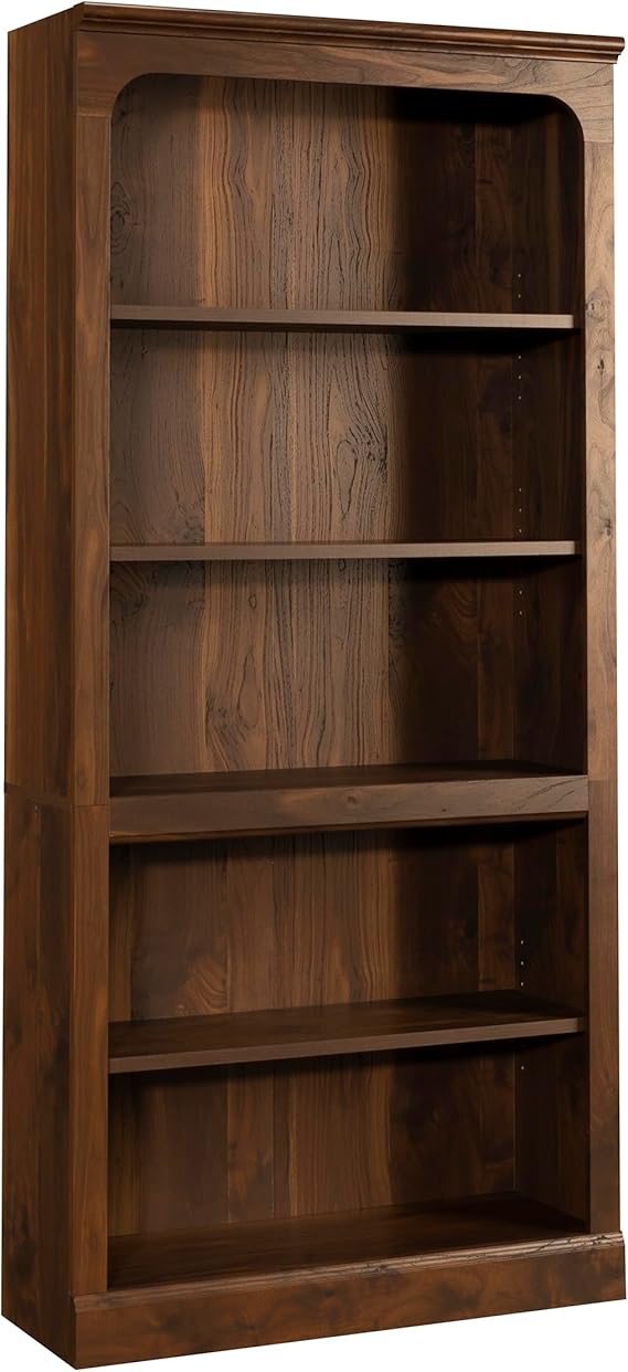 5-Shelf Bookcase with Adjustable Shelves