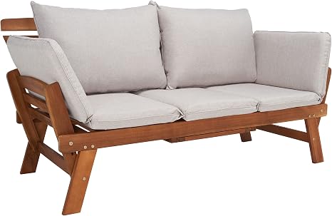Outdoor Expandable Loveseat Daybed