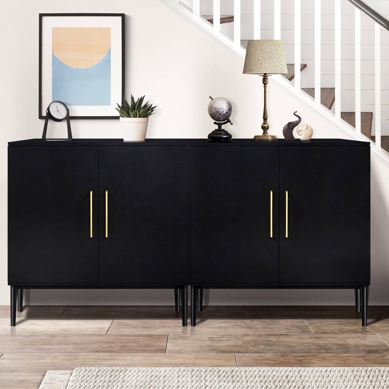 Modern Storage Cabinet with Doors