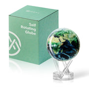 Self-Rotating Globe – Earth with Clouds
