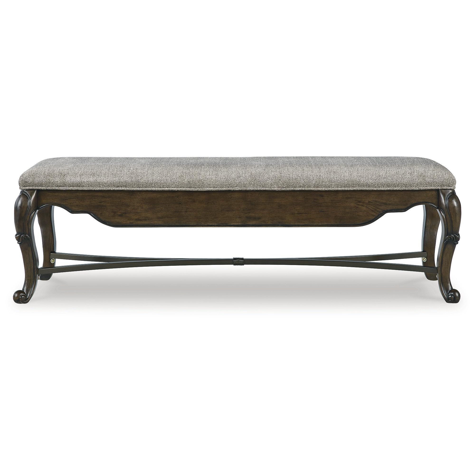 Upholstered Dining Bench with Storage Drawer