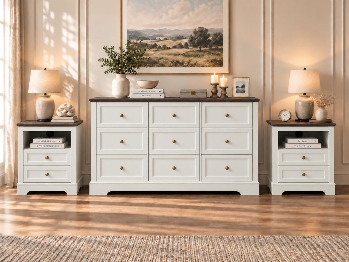 3-Piece Farmhouse Bedroom Set