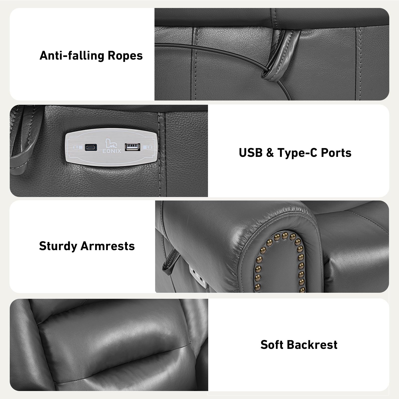 Power Lift Recliner Chair with Heat & Massage