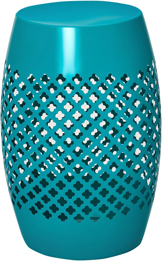 Round Steel Outdoor Side Table