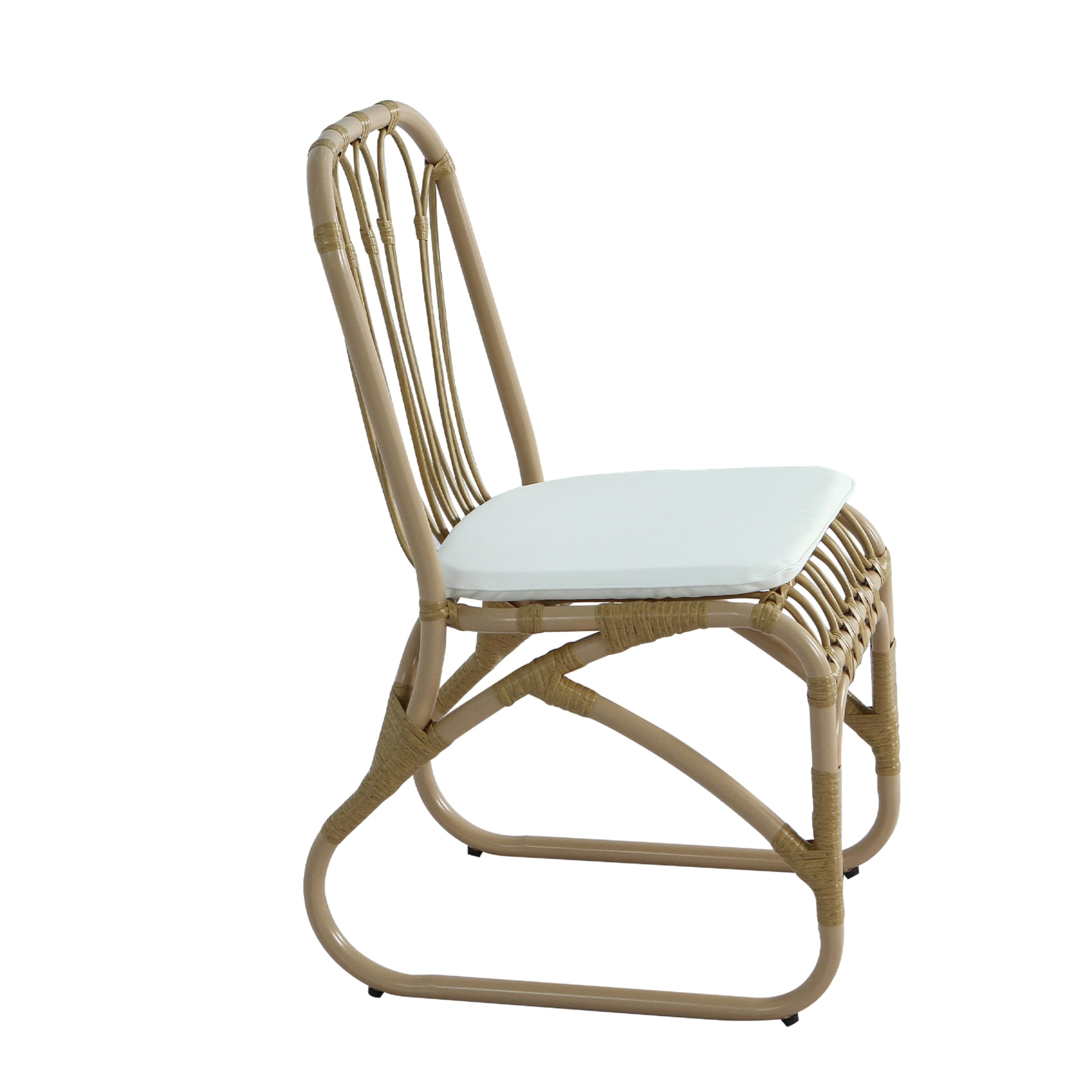 5-Piece Outdoor Patio Dining Set with Cushions