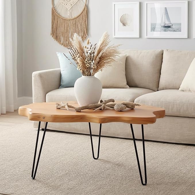 Live Edge Cedar Coffee Table