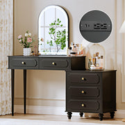 Black LED Makeup Vanity