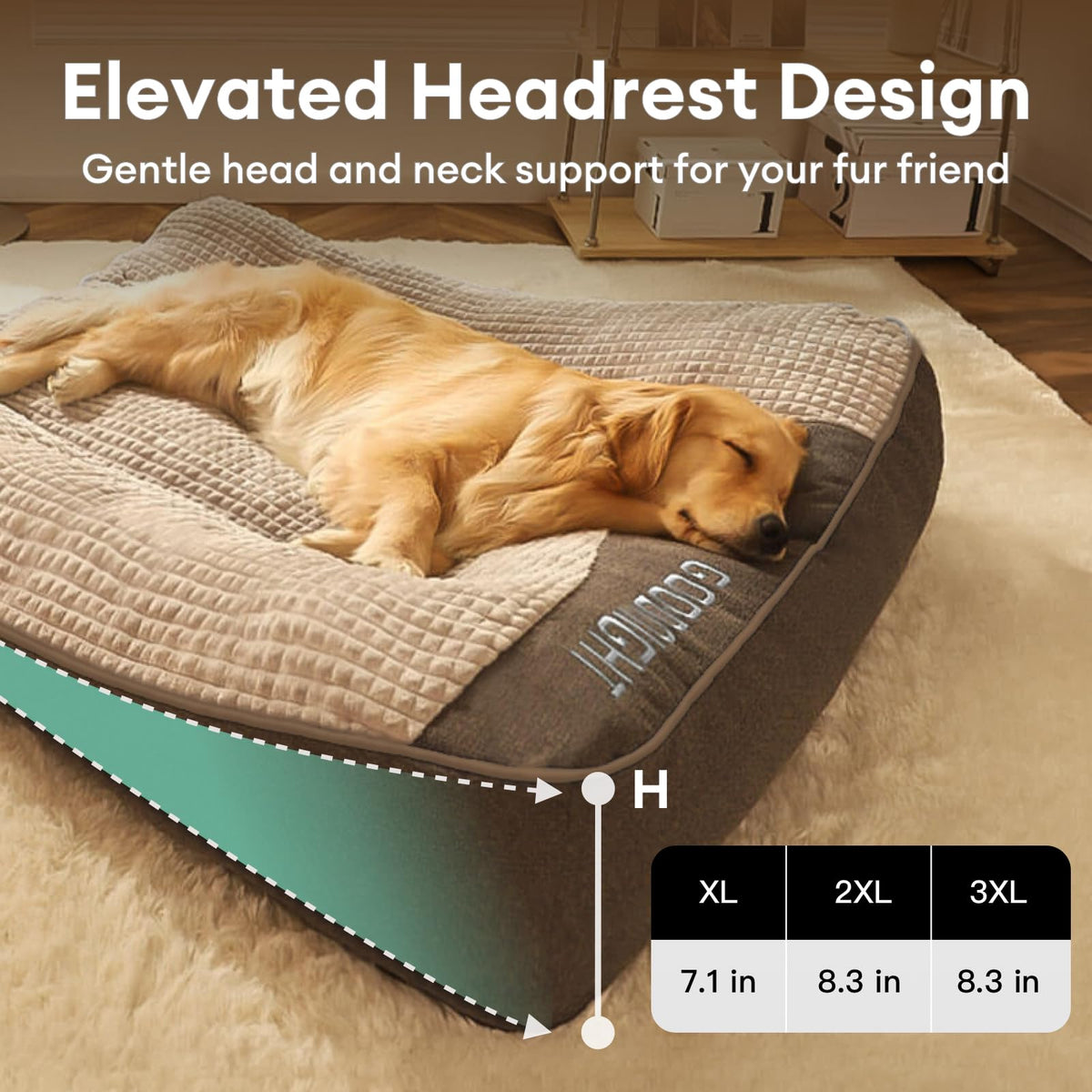 Plush Orthopedic Dog Bed