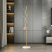 Gold Tree Coat Rack