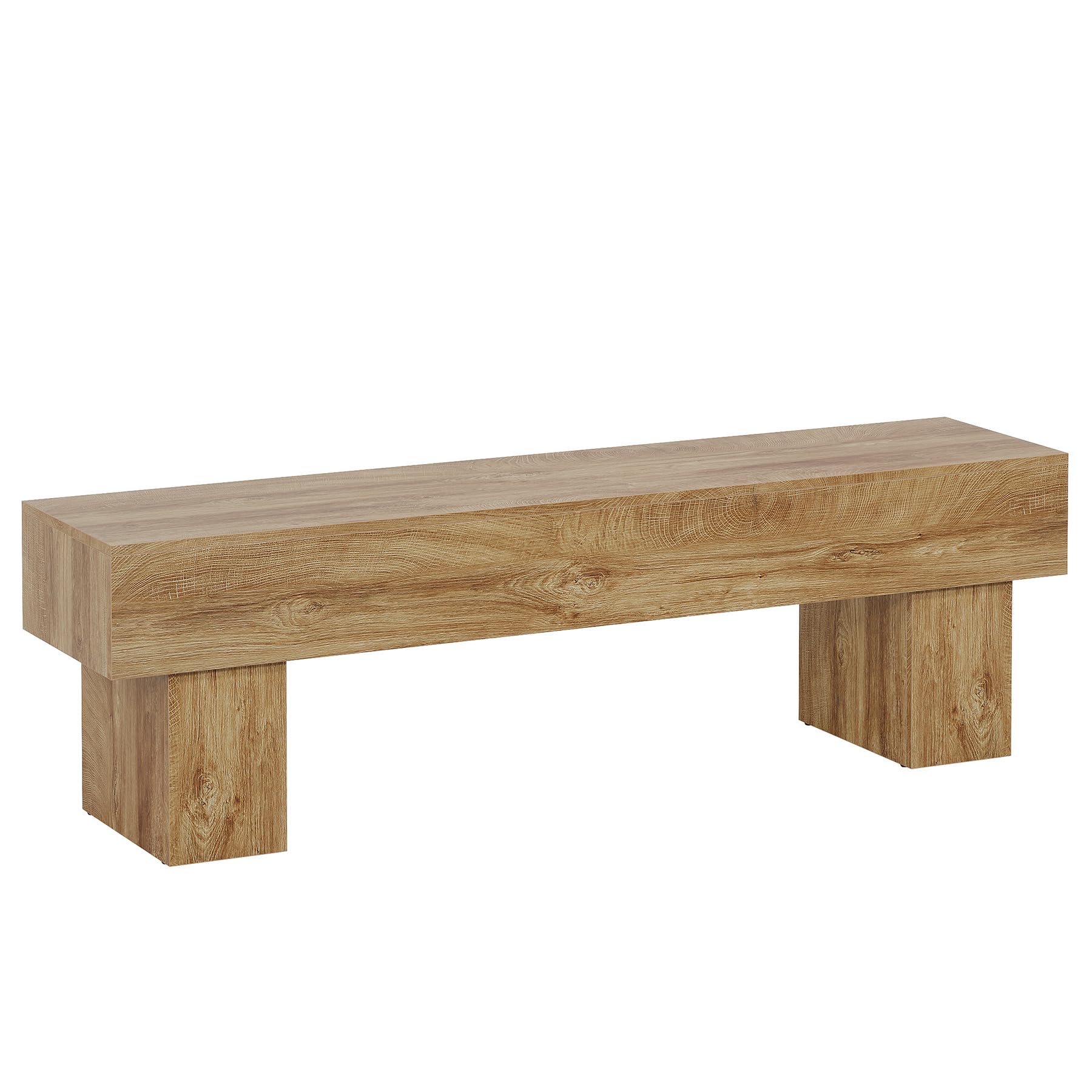 Tribesigns 63" TV Stand, Farmhouse Entertainment Center, Low TV Console Table for Living Room, Long Media Console Television Stands for 55/60/65 Inch TV
