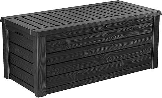 150-Gallon Outdoor Storage Box & Bench