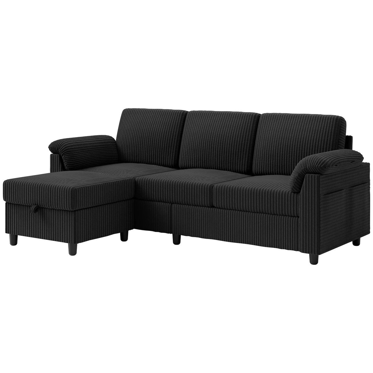 Reversible L-Shaped Sectional Sofa