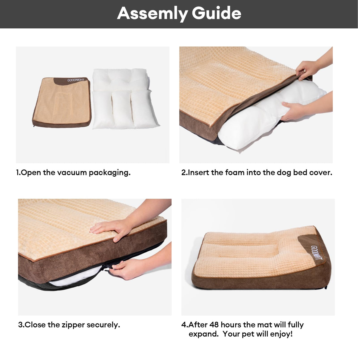 Plush Orthopedic Dog Bed