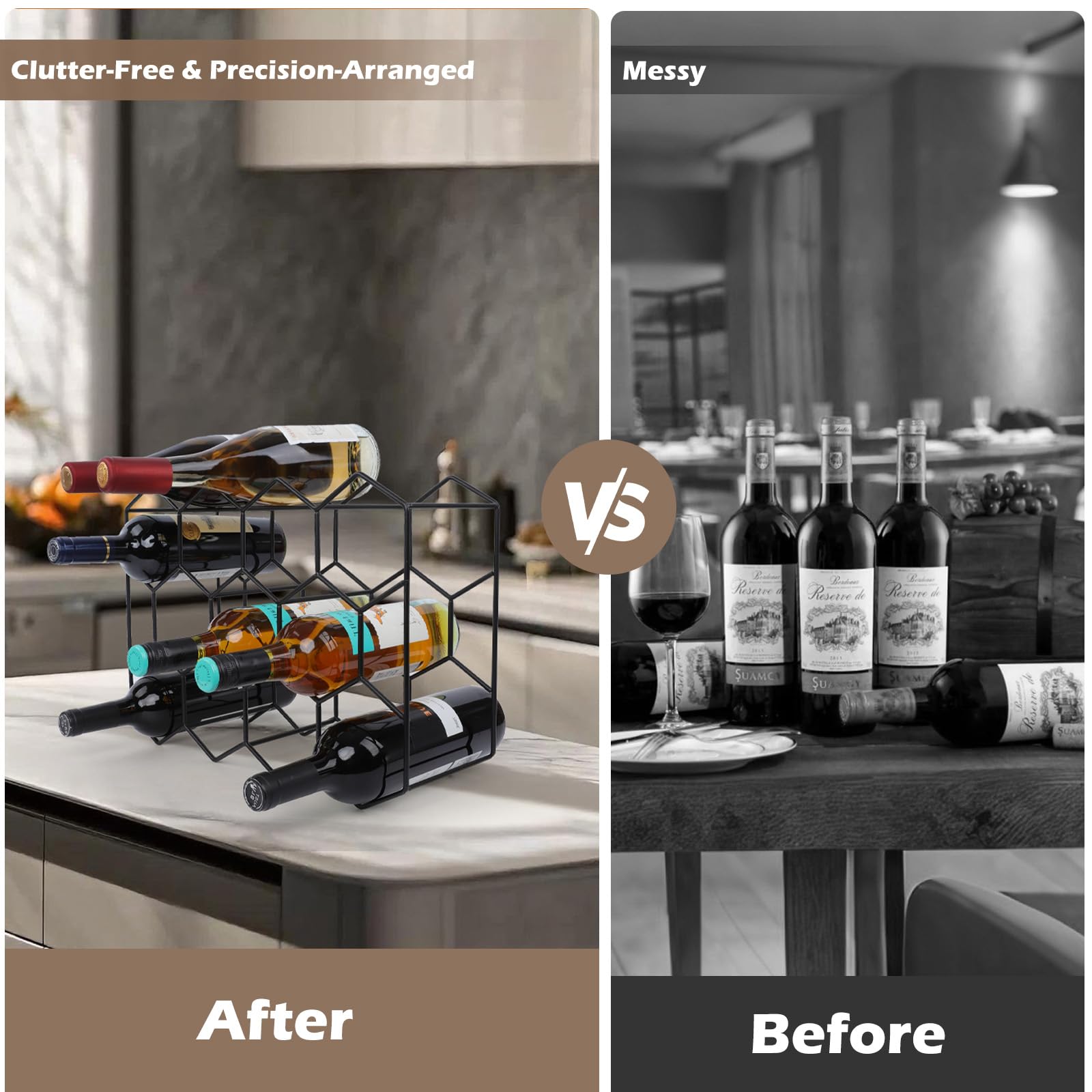 Countertop Wine Rack – 14 Bottle
