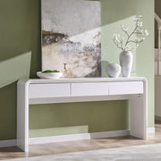 63" Console Table with 3 Drawers