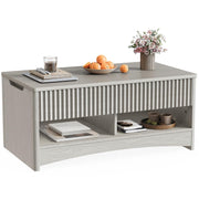 Lift-Top Coffee Table with Hidden Storage