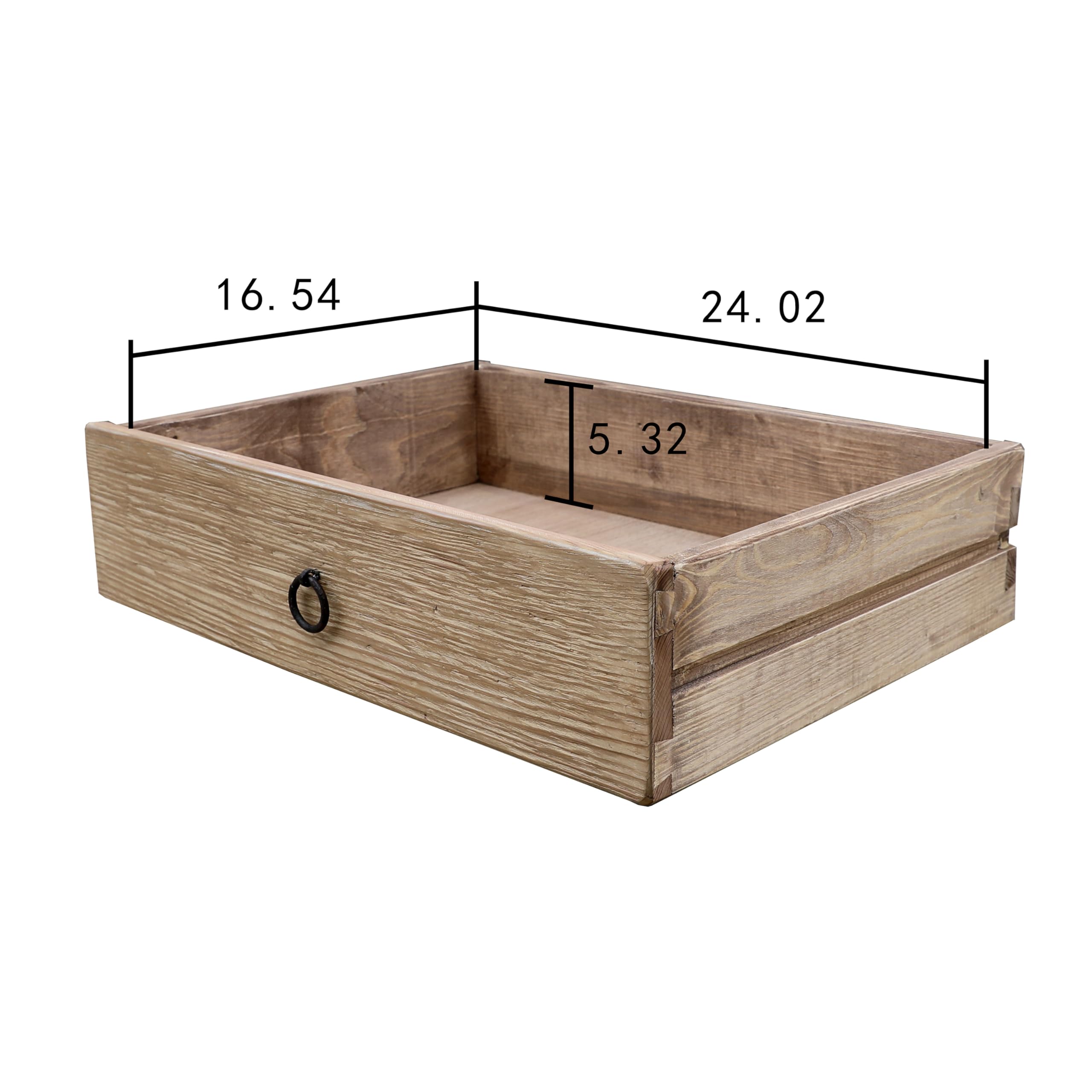 Artissance Capri 7 Drawers Sideboard Weathered Natural Pine 98x20x35H