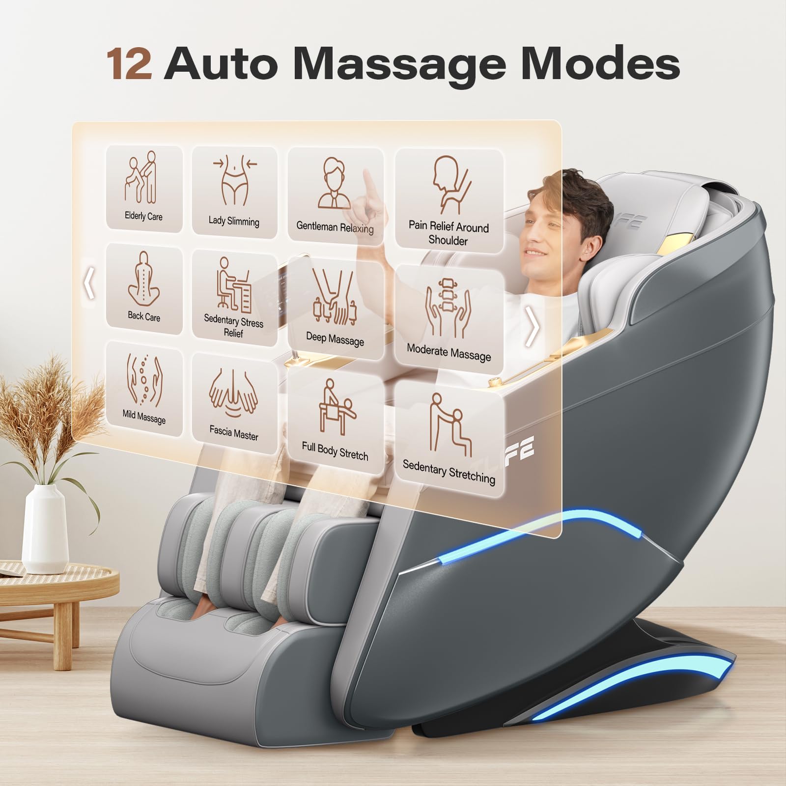 SL-Track Shiatsu Massage Chair