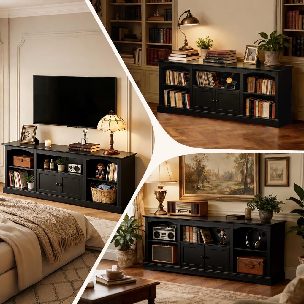 71" Arched Farmhouse TV Stand