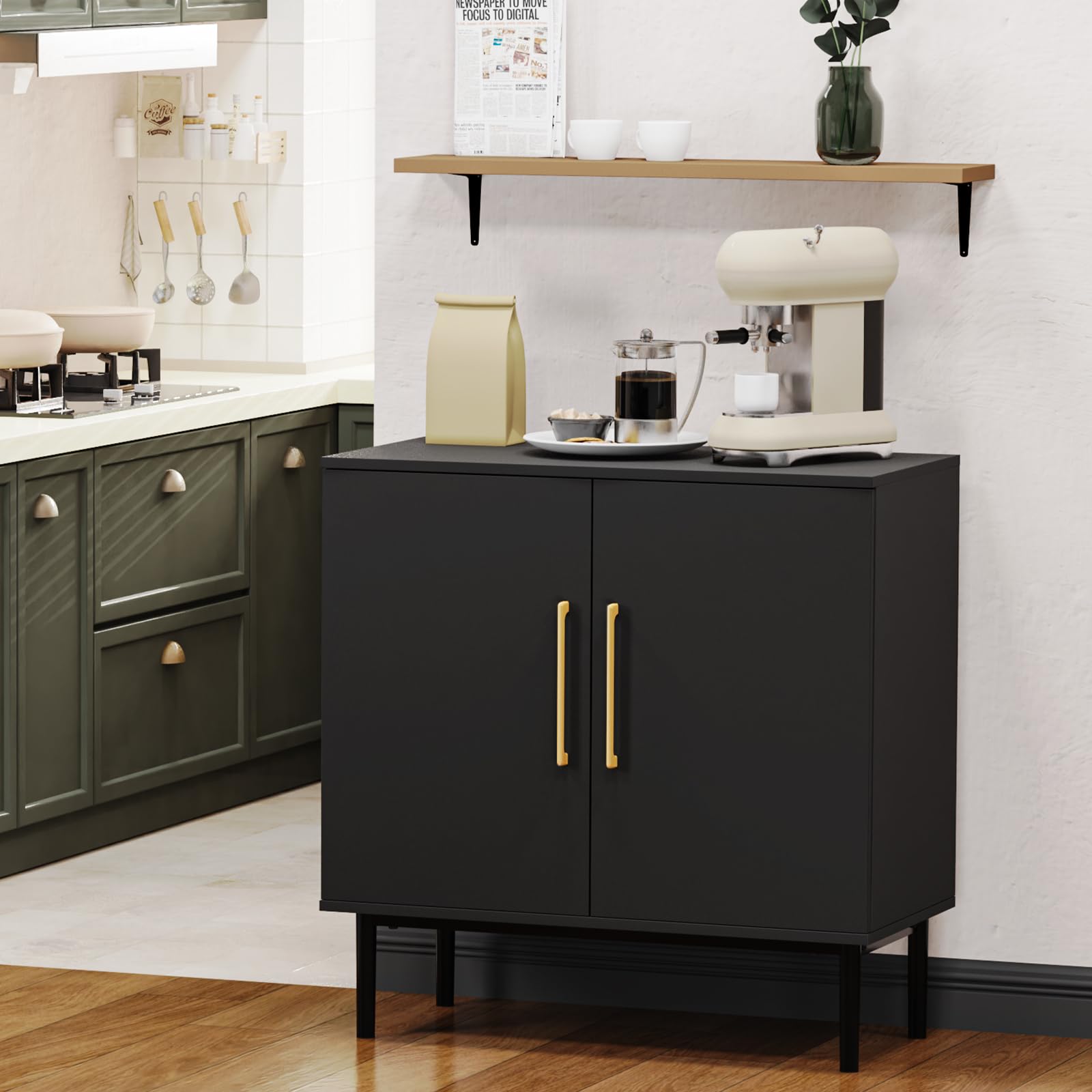 Modern Storage Cabinet with Doors