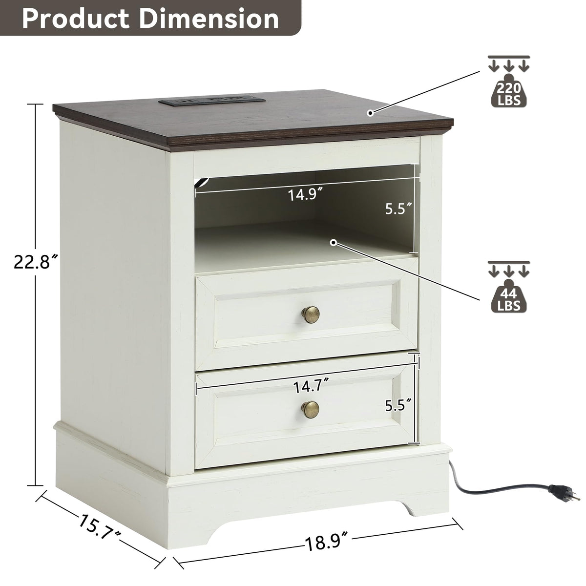 3-Piece Farmhouse Bedroom Set