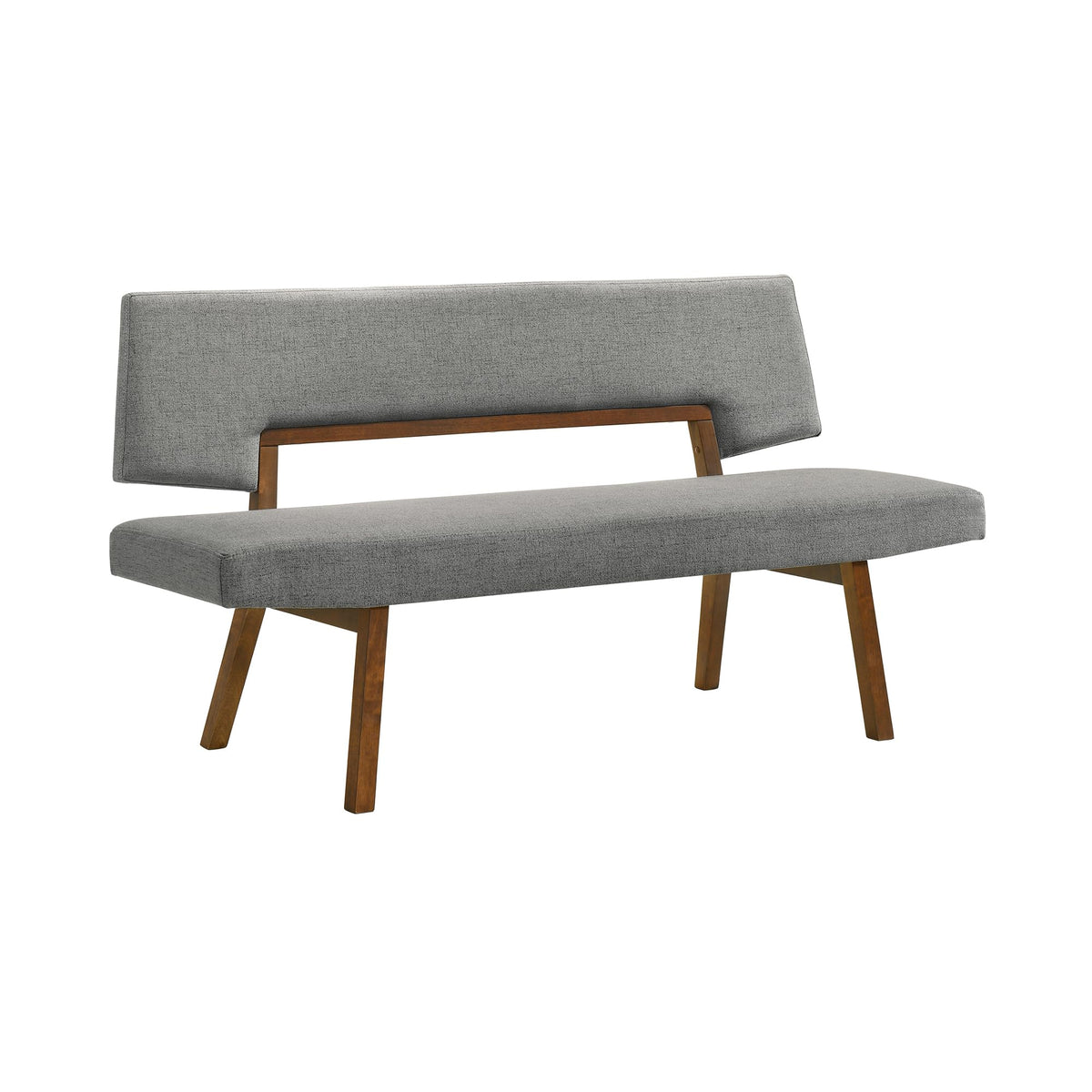 Upholstered Wood Dining Bench