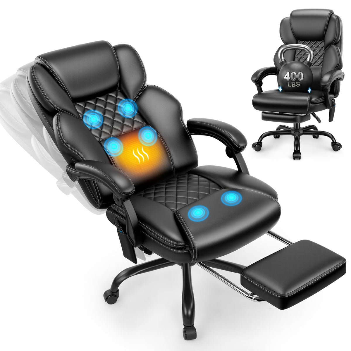Reclining Massage Office Chair