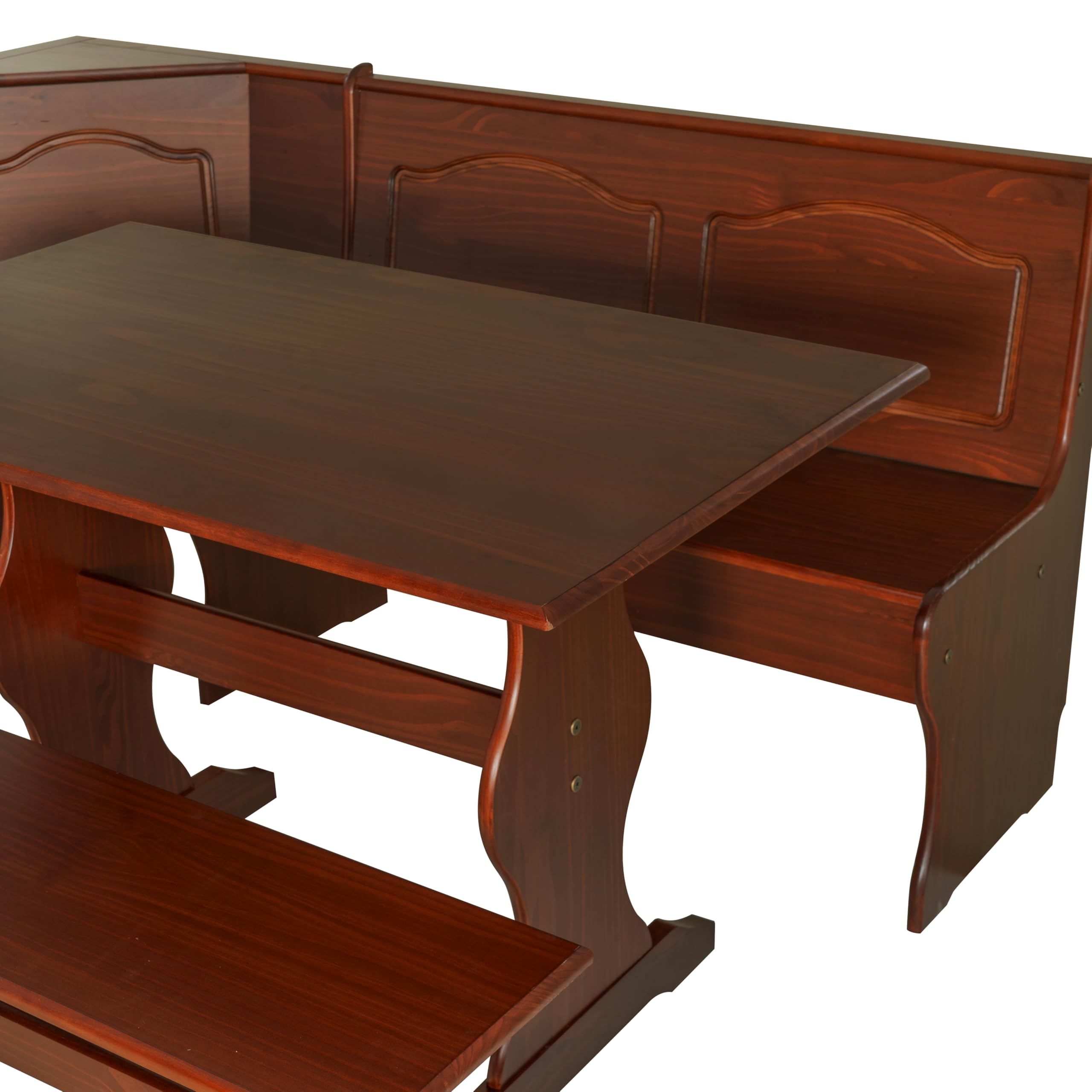 Linon Chelsea Walnut Kitchen Nook