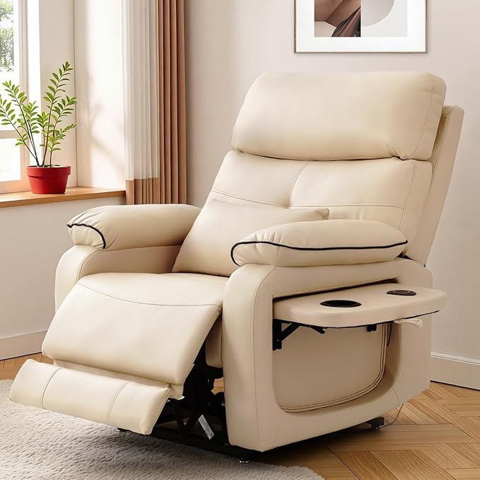 Dual Motor Infinite Position Power Lift Recliner Chair