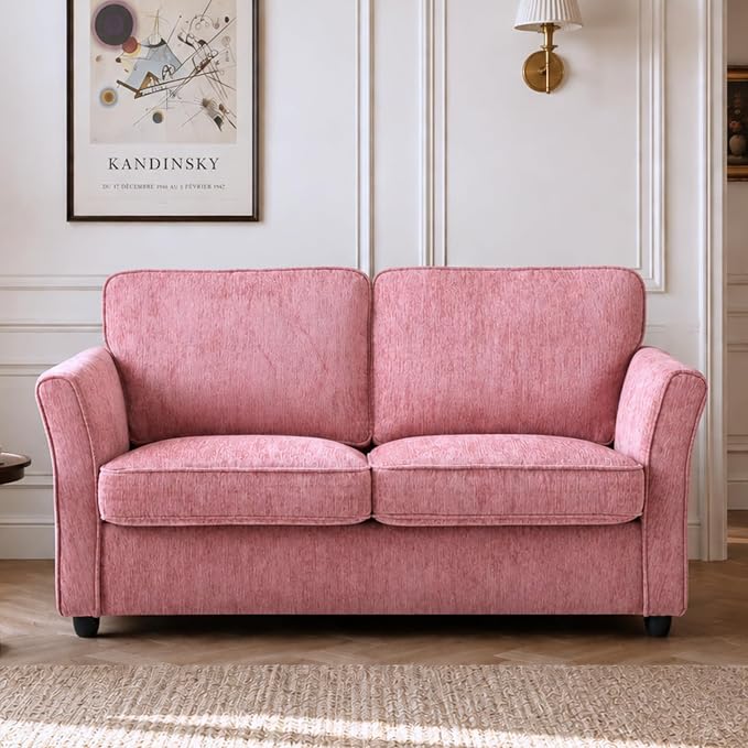 Chenille Loveseat Sofa