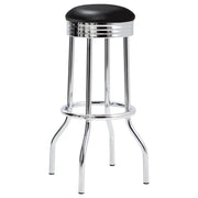 Retro 3-Piece Bar Set – Round Table & 2 Bar Stools