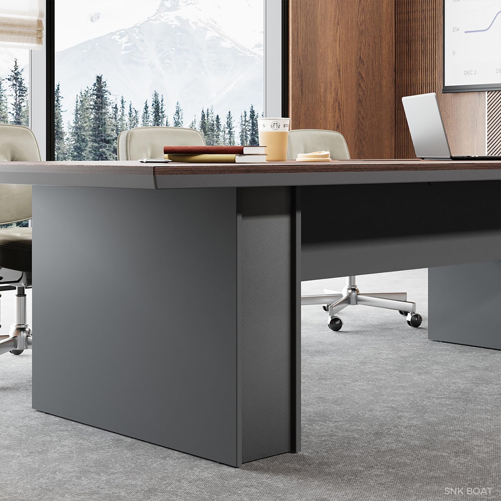8FT Conference Table for 8–10 People